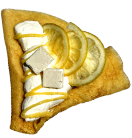 はちみつ塩レモンクレープ